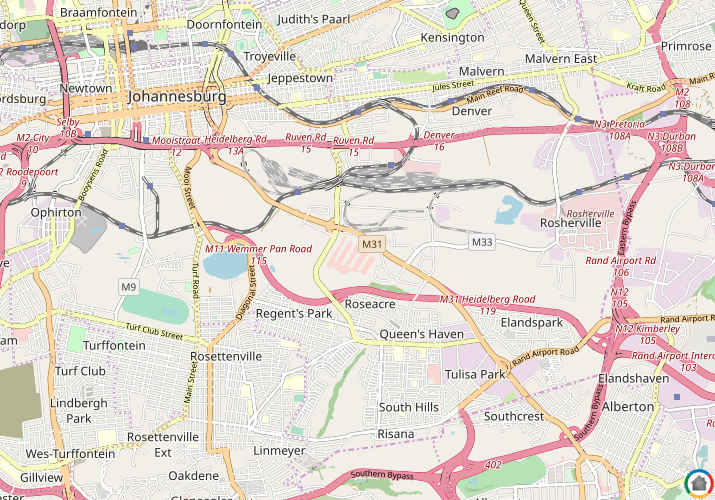 Map location of City Deep